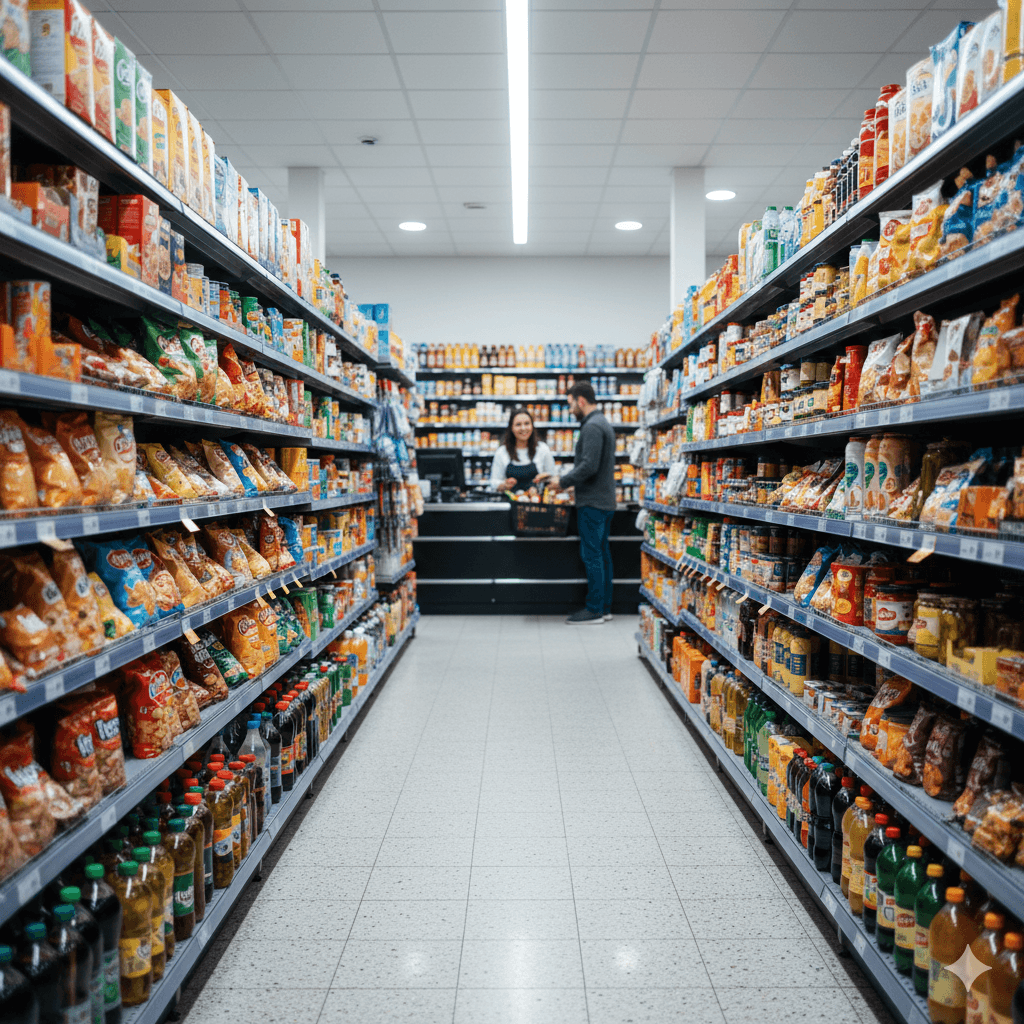 Caja rápida para mini súper en Orbita POS